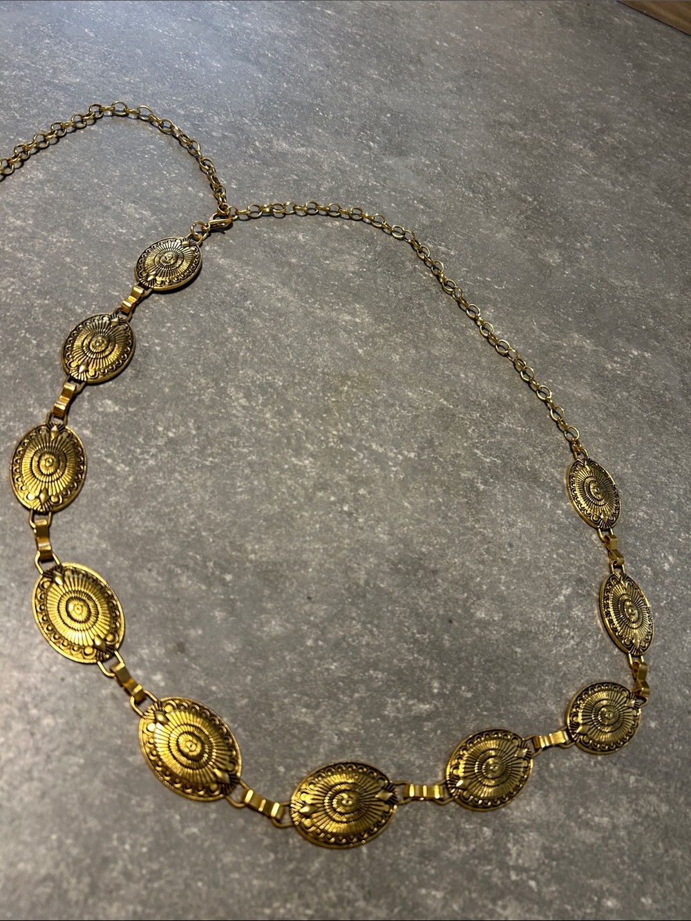 Western Concho Chain belt NEW - Picture 3 of 5